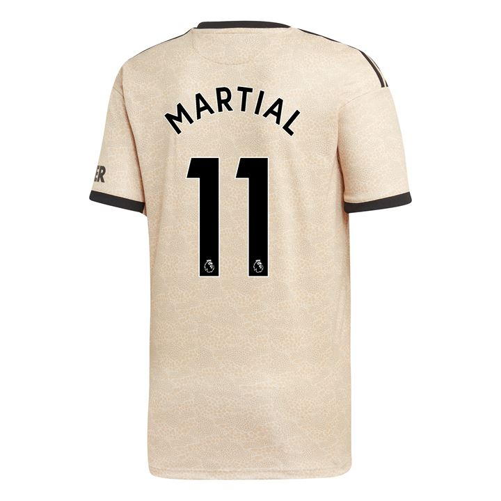 Seconda divisa maglia manchester united Martial 2019-2020