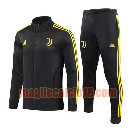 set sportivo da calcio juventus 2023-2024 nero 231023