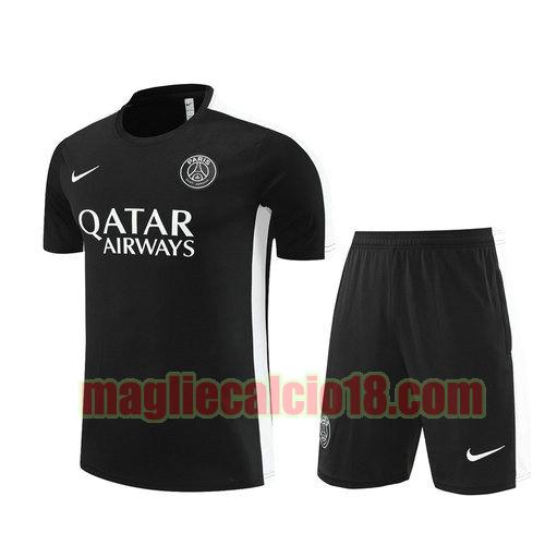 training maglie calcio paris saint germain 2023-24 nero