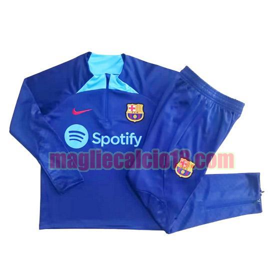 tute calcio barcellona 2023-2024 bambino blu20231034 a poco prezzo