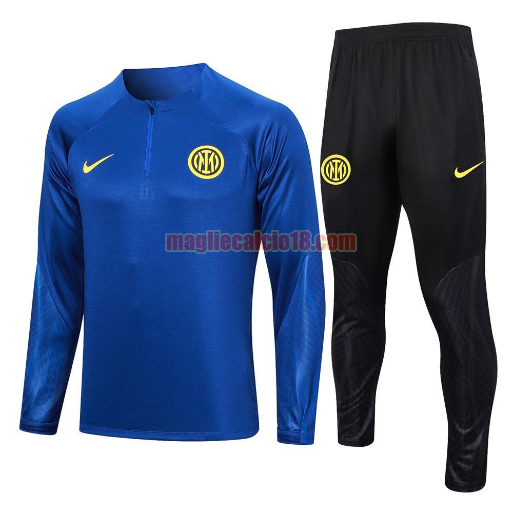 tute calcio inter milan 2023-2024 blu20231141 a poco prezzo