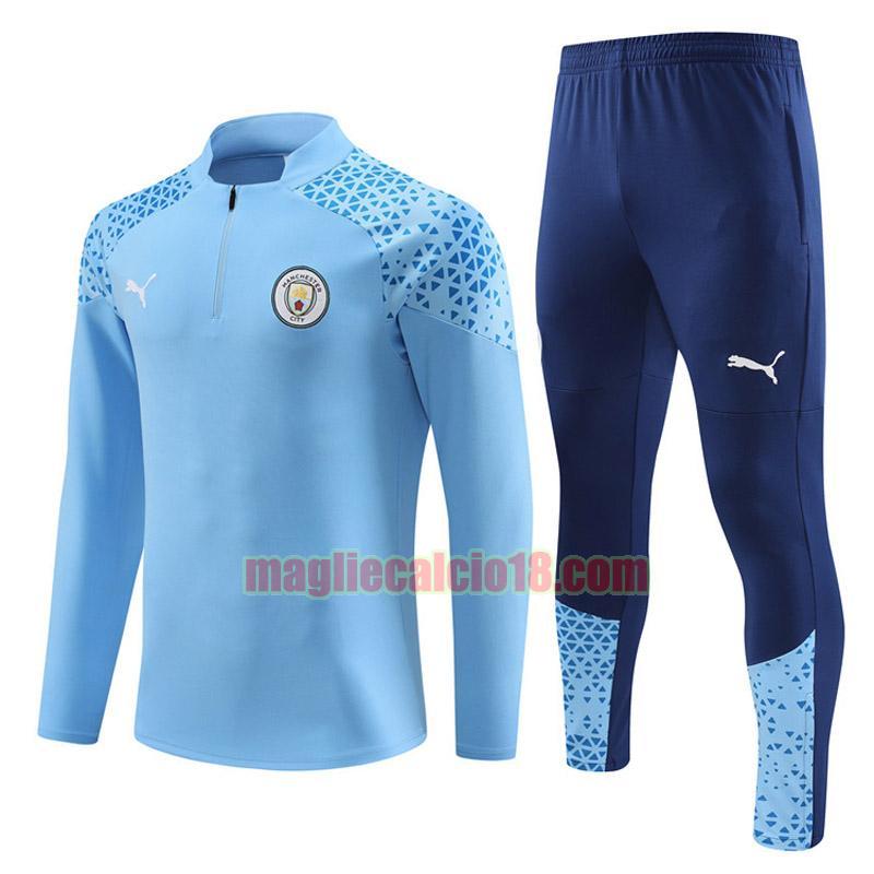 tute calcio manchester city 2023-2024 blu20231145 a poco prezzo