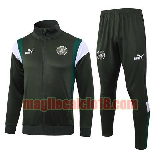 tute calcio manchester city 2023-2024 verde scuro 231210ab1