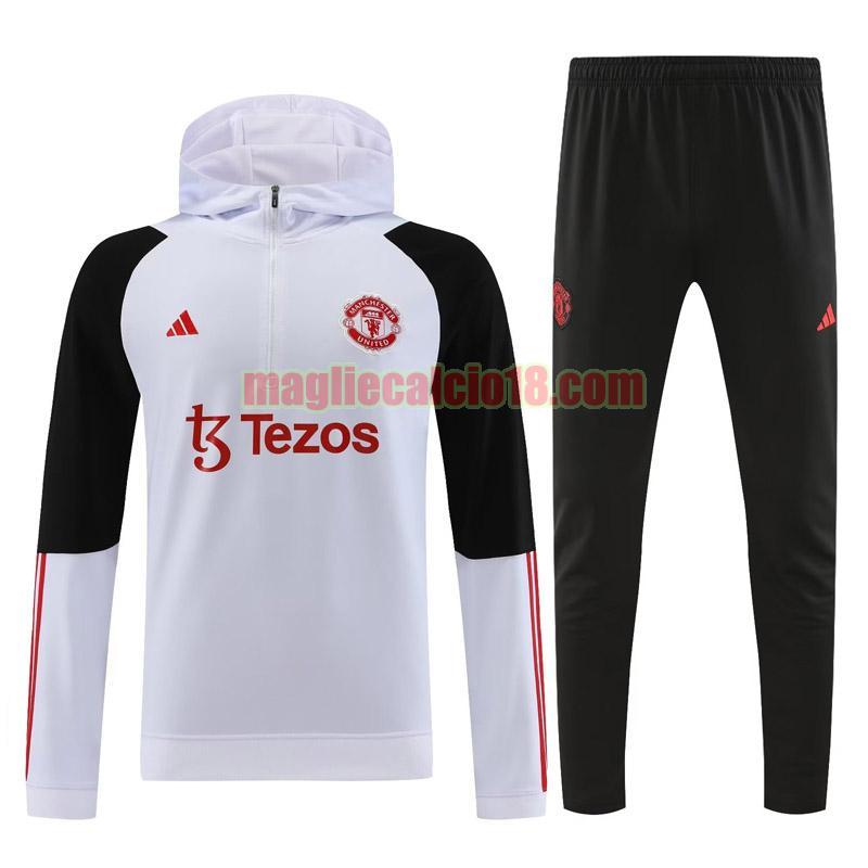 tute calcio manchester united 2023-2024 bianco20231129 a poco prezzo