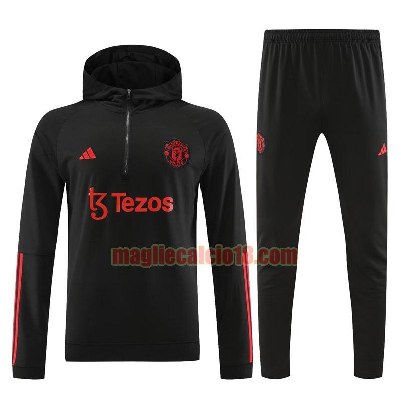 tute calcio manchester united 2023-2024 nero20231130 a poco prezzo