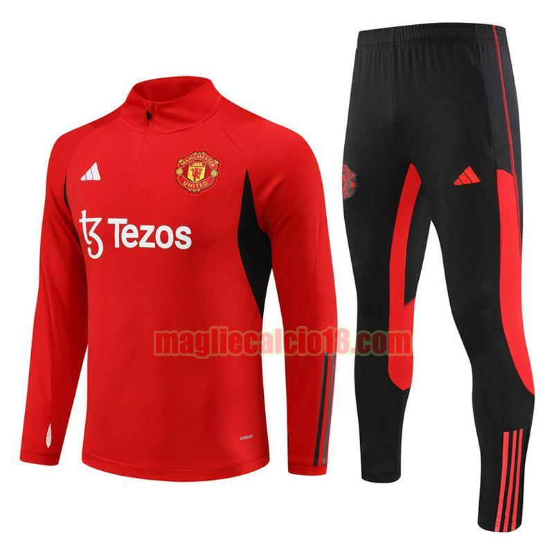 tute calcio manchester united 2023-2024 rosso20231154 a poco prezzo