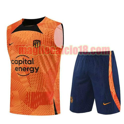 vest maglie atletico madrid 2023-2024 arancia