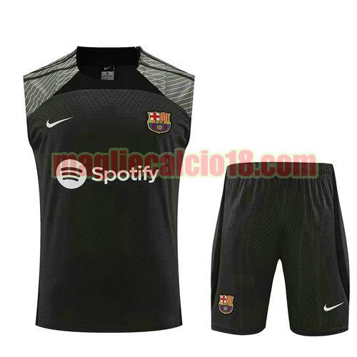 vest maglie barcellona 2023-2024 nero